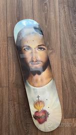 Supreme Prayer Card Skateboard Multicolor 8.25