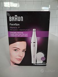 Braun FaceSpa 810 Epilatore e Spazzola