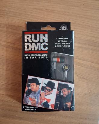 auricolari cuffie run dmc