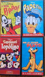 4 VHS DISNEY