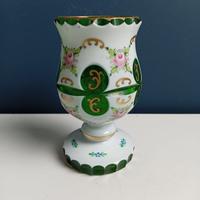 Vaso in Vetro di Bohemia prima metà 900