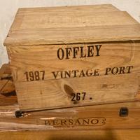 Cassette legno vini/liquori vintage