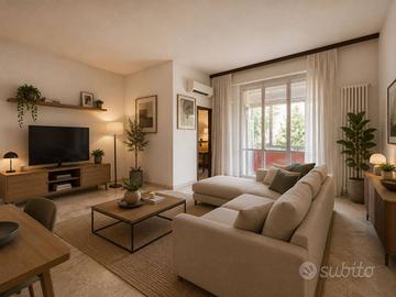 Appartamento di 131 m² con più di 5 locali e box a
