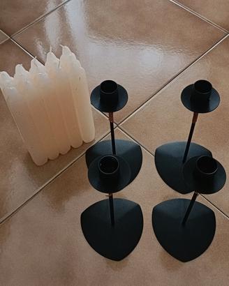Portacandele e candele Ikea 