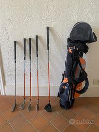 Sacca da golf completa per bambini