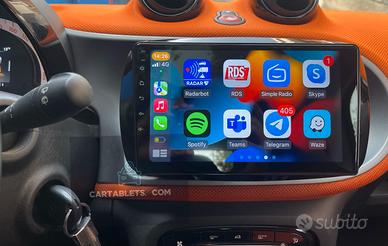 Autoradio 9 pollici Smart 453 / carplay / android