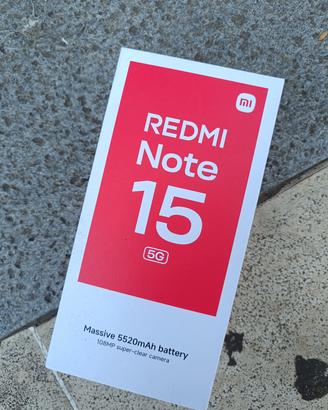 Redmi Note 15 5g Glacier Blue 