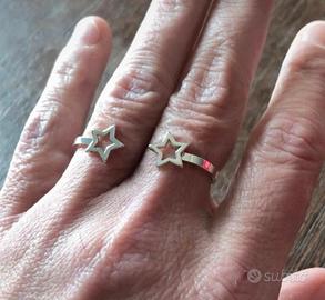Anello doppio stelle