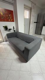Divano 3 posti sfoderabile - colore grigio