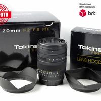 Tokina Firin 20 F2 FE MF (Sony)