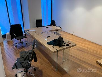 Scrivania da Ufficio con Passacavi