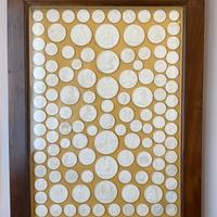 Collezione di oltre 100 calchi in gesso di monete