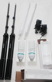 Set luci fotografiche