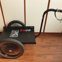 rimorchio per bicicletta Klarfit Companion