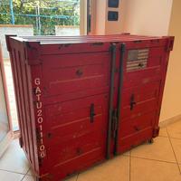 Cassettiera modello container.