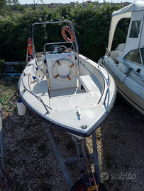 Barca +motore+carrello