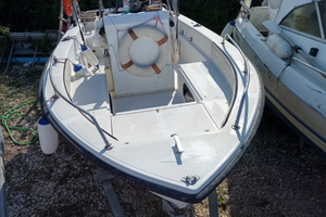 Barca +motore+carrello