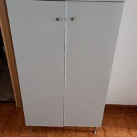 scarpiera armadietto bianca