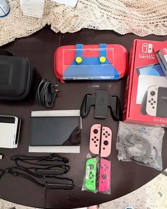 Nintendo switch OLED + mario kart 8 delux