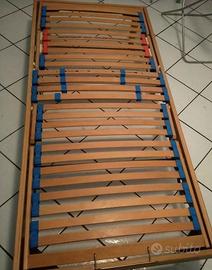 Rete con doghe in legno