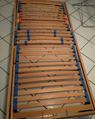 Rete con doghe in legno