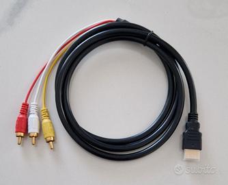 cavo hdmi -  rca metri 1.5