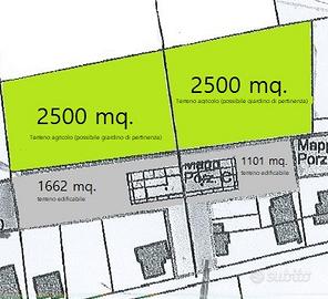TERRENO EDIFICABILE CON PROGETTO APPROVATO PER CAS
