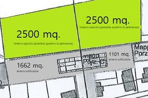 TERRENO EDIFICABILE CON PROGETTO APPROVATO PER CAS