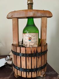 Torchio artigianale anni 50 con grappa Dalla Cia 