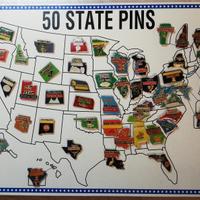 Bandierine Stati Uniti d'America - 50 American Sta