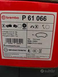 Pastiglie freno Brembo P 61066