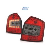 FANALI A LED AUDI A4 B6 AVANT 00-04 ROSSO AFFUMICA