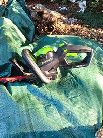 Tagliasiepi Greenworks 40v + batteria