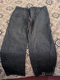 Jeans Di Bonoitalia Grigio Scuro/Nero Tg 48