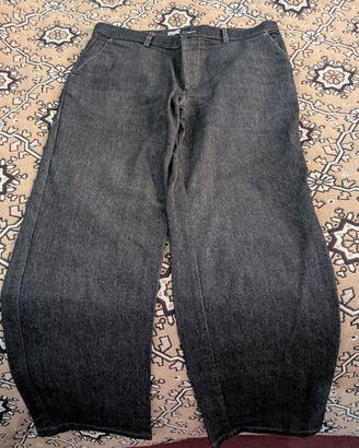 Jeans Di Bonoitalia Grigio Scuro/Nero Tg 48