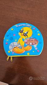 porta CD in metallo kinder 