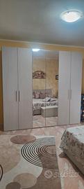 camera da letto rovere chiaro