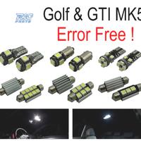 KIT 13 LAMPADE LED INTERNE PER VOLKSWAGEN VW GTI G