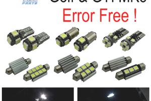 KIT 13 LAMPADE LED INTERNE PER VOLKSWAGEN VW GTI G