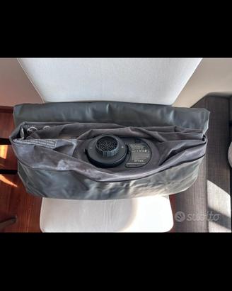 Materasso gonfiabile matrimoniale con motore