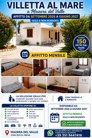 Villetta Bocca Arena da Settembre a Giugno 2027