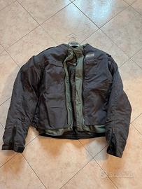 giubbino moto uomo in tessuto