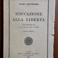 M. Montessori - EDUCAZIONE ALLA LIBERTÀ - 1952