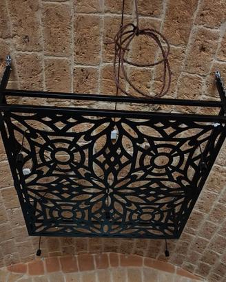 Lampadario in ferro