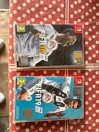 Lotto giochi fifa nintedo