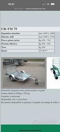 Carrello umbra rimorchi TM75