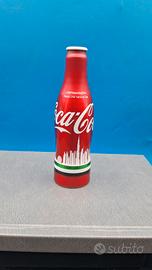bottiglia vuota coca cola Dubai alluminio 