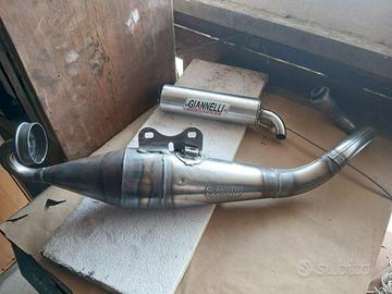 Marmitta Giannelli anni 90 Piaggio restaurata