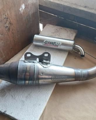 Marmitta Giannelli anni 90 Piaggio restaurata