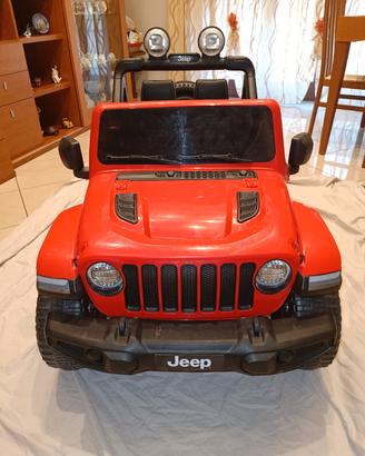 Jeep Wrangler Rubicon Elettrica Bambini 12V 